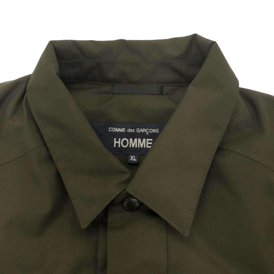 COMME des GARCONS HOMME×Goldwin コムデギャルソンオム ゴールドウイン 25AW WINDSTOPPER Three-Dimensional Down Shirt ダウンシャツ GL25729CD カーキ XL COMME des GARCONS HOMME×Goldwin コムデギャルソンオム ゴールド