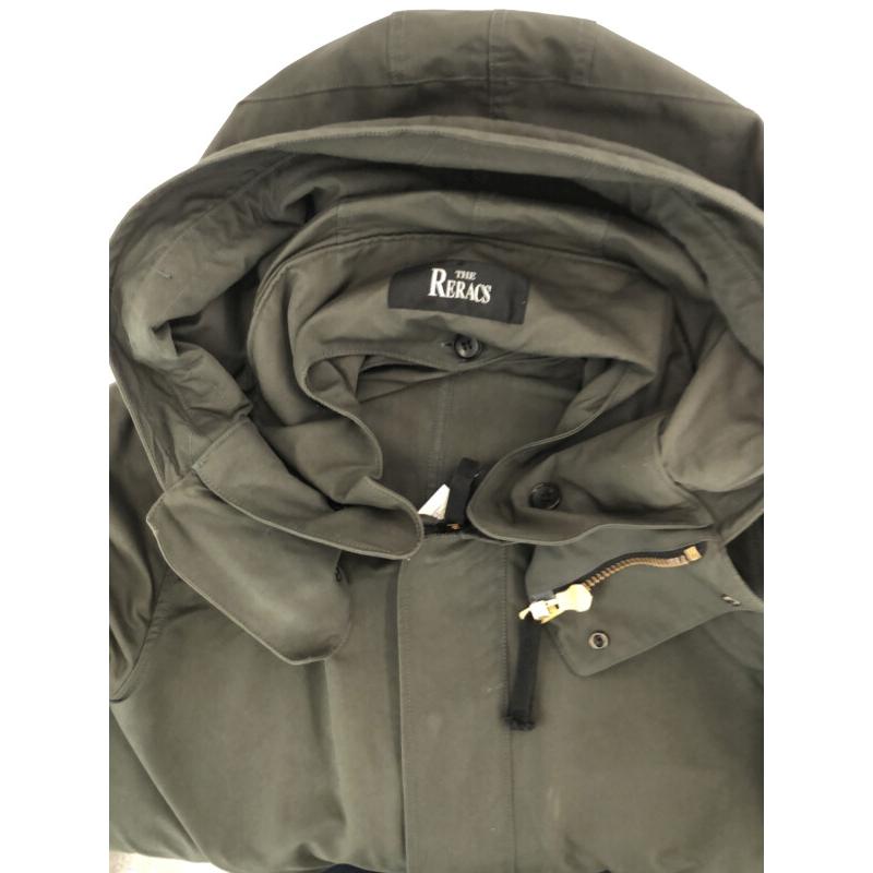 THE RERACS ザ リラクス ショートモッズコート カーキ 38
