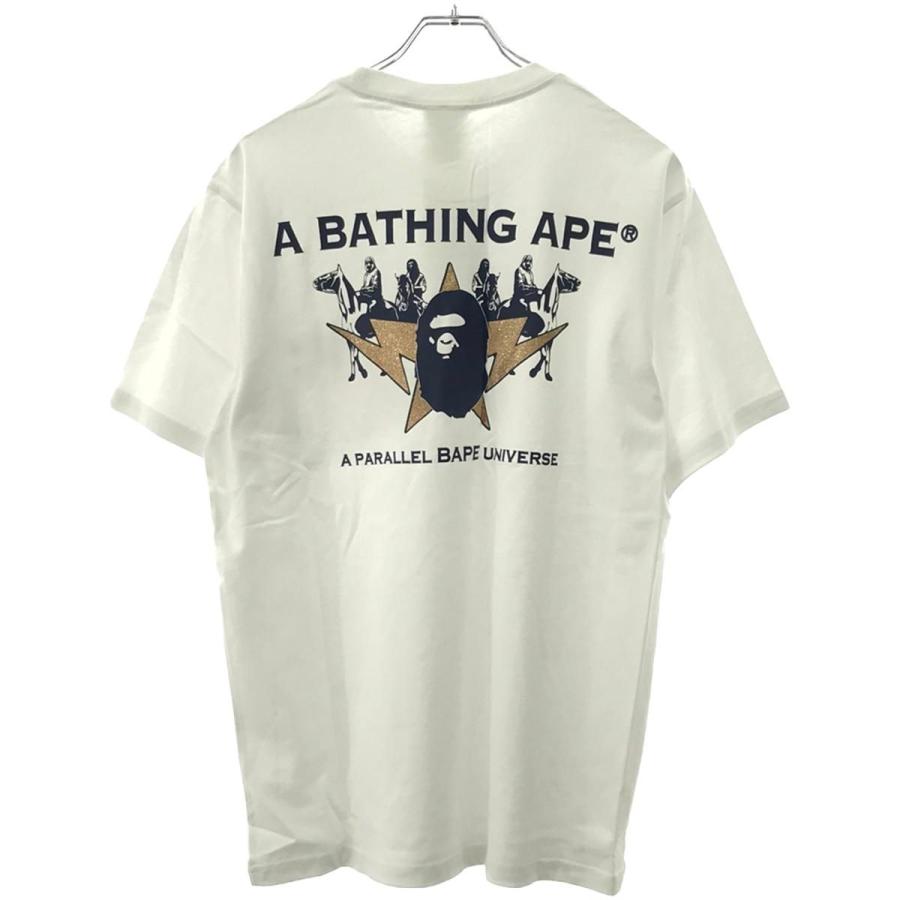 A BATHING APE ア ベイシング エイプ GOLD RUSH FOIL TEE A BATHING APE ア ベイシング エイプ GOLD RUSH FOIL TEE