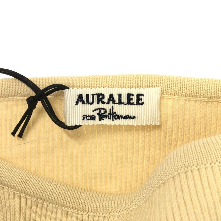 AURALEE オーラリー 21SS Ron Herman別注 Giza Boat Neck