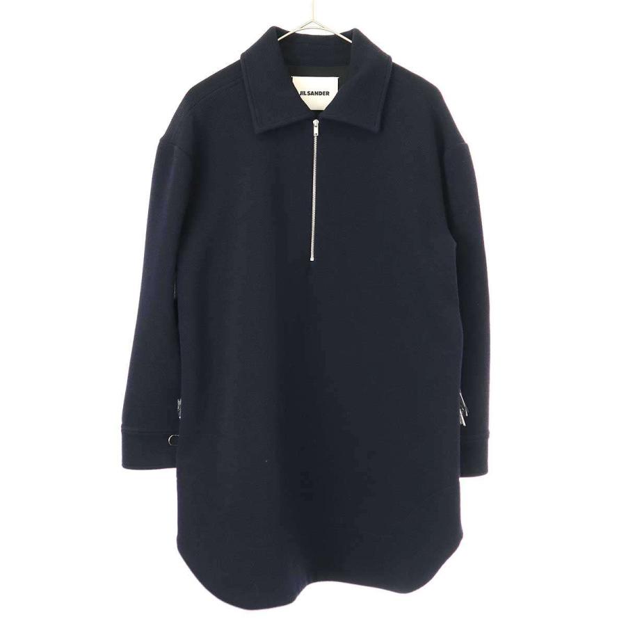 JIL SANDER（ジルサンダー） 22AW ハーフジッププルオーバーシャツ