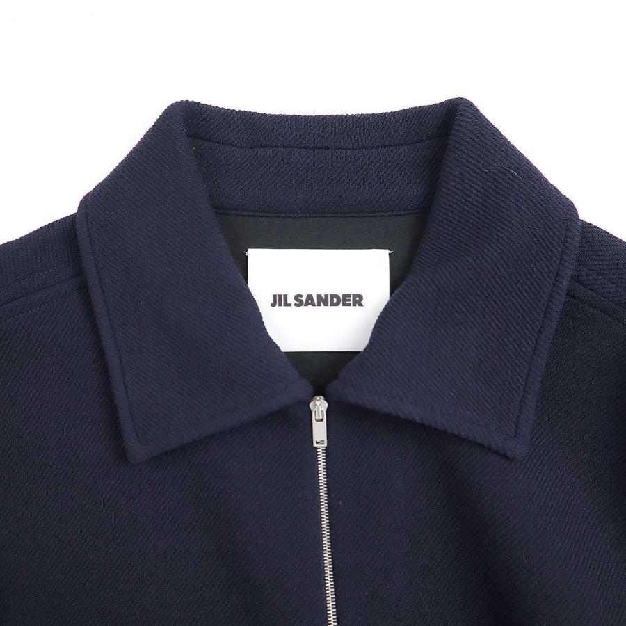 JIL SANDER（ジルサンダー） 22AW ハーフジッププルオーバーシャツ