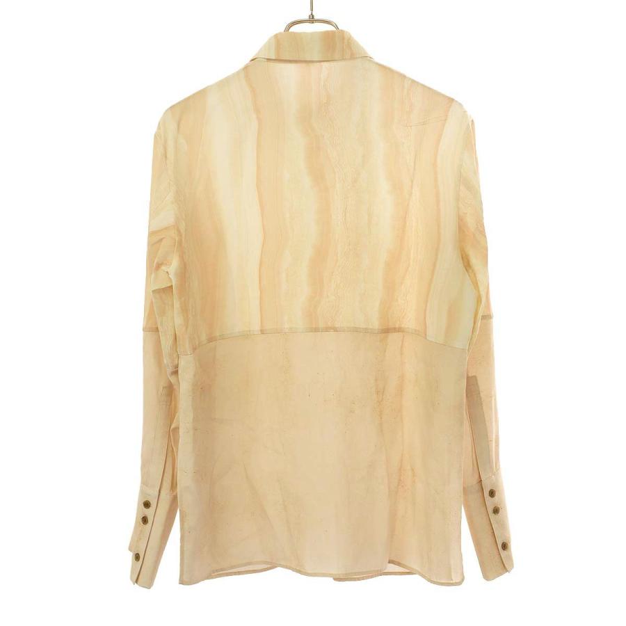AKIRANAKA（アキラナカ） アキラ ナカ 23AW Marble panel shirt