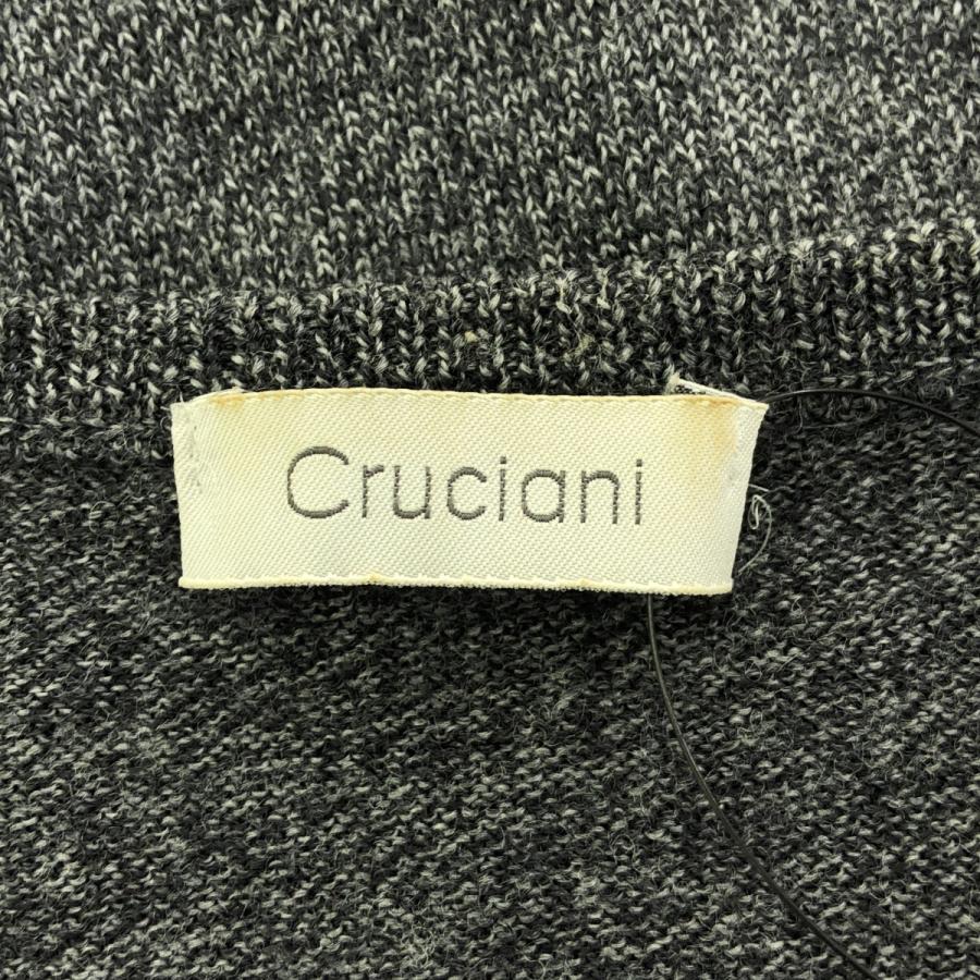 CRUCIANI（クルチアーニ） Vネックウールニットセーター グレー 46