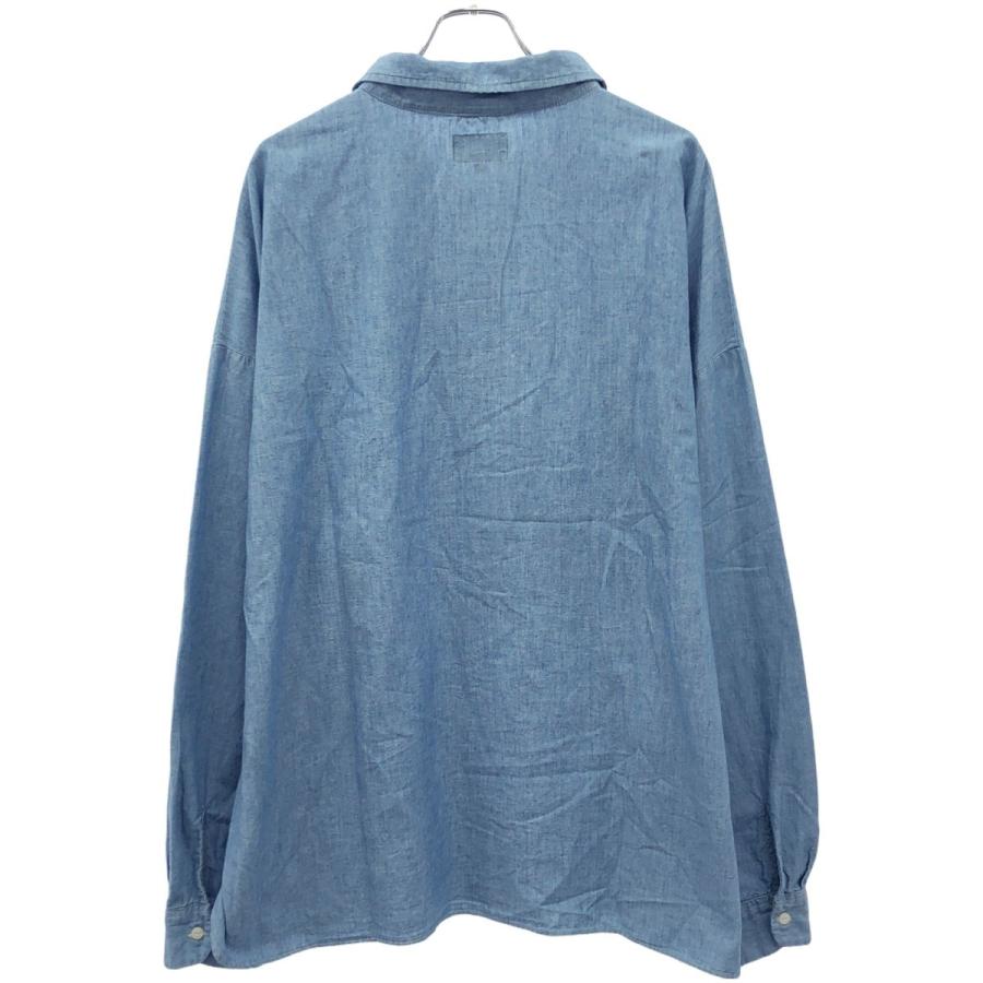 DESCENDANT ディセンダント 24SS LEVIT CHAMBRAY LS SHIRT ハーフ