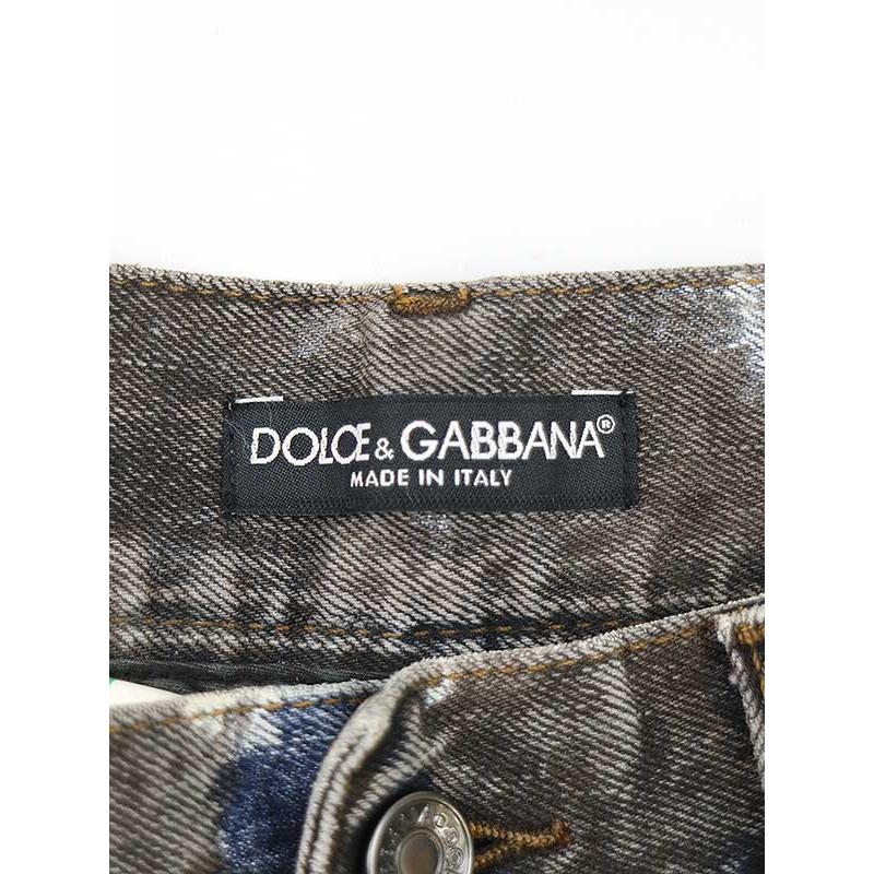 DOLCE&GABBANA ドルチェ＆ガッバーナ 10AW ロゴプレート ペインテッド