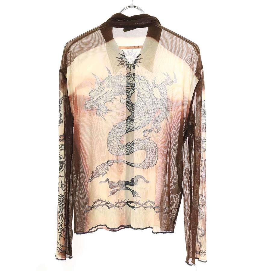 に*し様 ジャンポール・ゴルチェ オム90sタトゥー柄Tシャツ難ありドラゴンGA Jean Paul Gaultier（ジャンポール・ゴルチエ） Jean Paul GAULTIER
