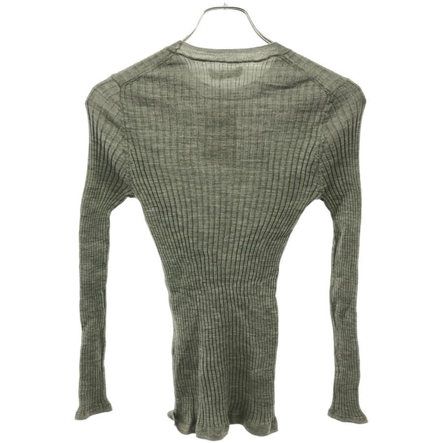 MADISON BLUE マディソンブルー 21AW CREW NECK KNIT WIDE RIB MADISON BLUE マディソンブルー 21AW CREW NECK KNIT WIDE RIB