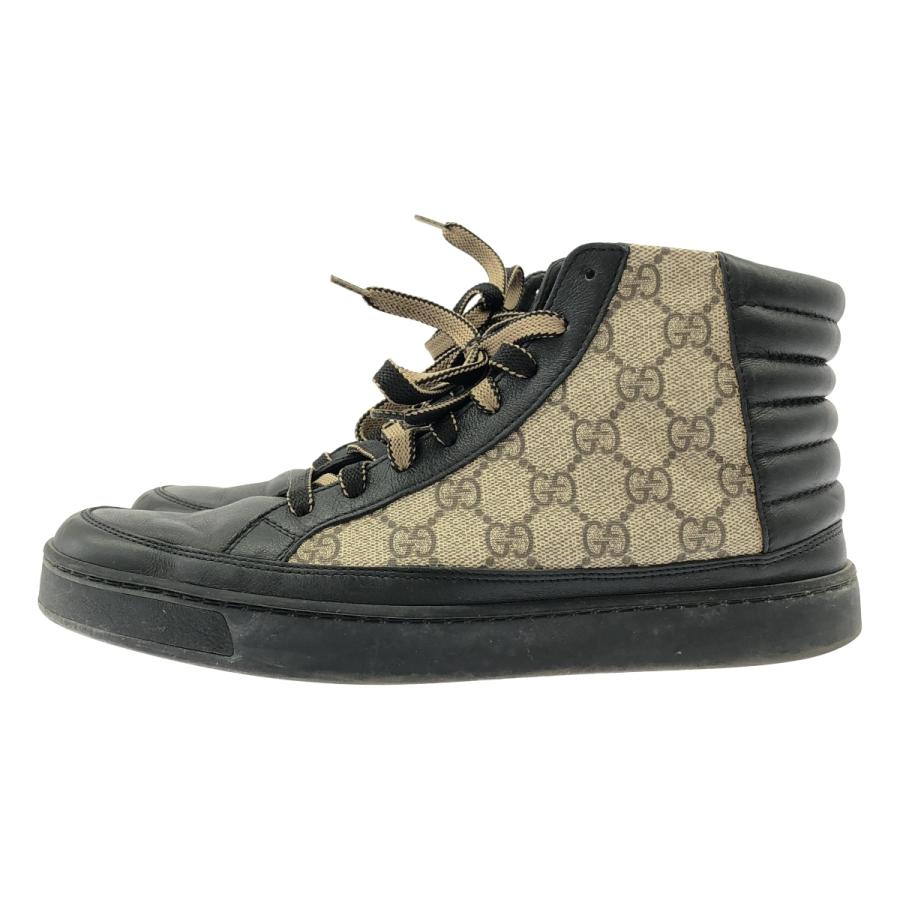 GUCCI（グッチ） GGスプリームハイカットスニーカー 386740 ブラック