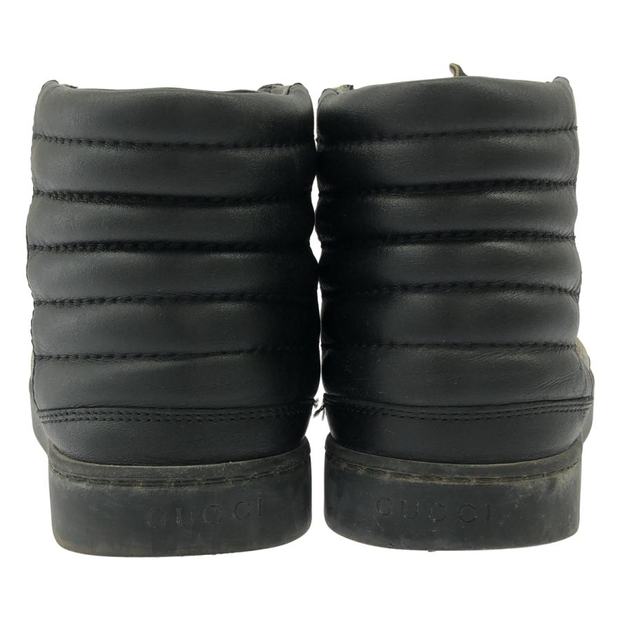 GUCCI（グッチ） GGスプリームハイカットスニーカー 386740 ブラック