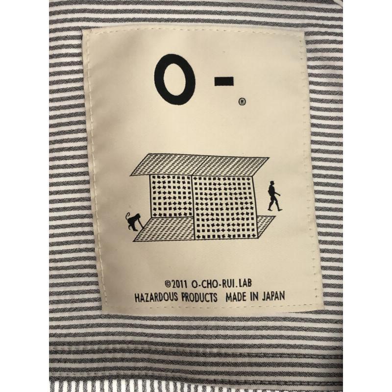 O- レイチョウルイラボ　ストライプ 長袖シャツ 0-CHO-RUI O- オー ( 0-CHO-RUI.LAB レイチョウルイラボ) 19SS