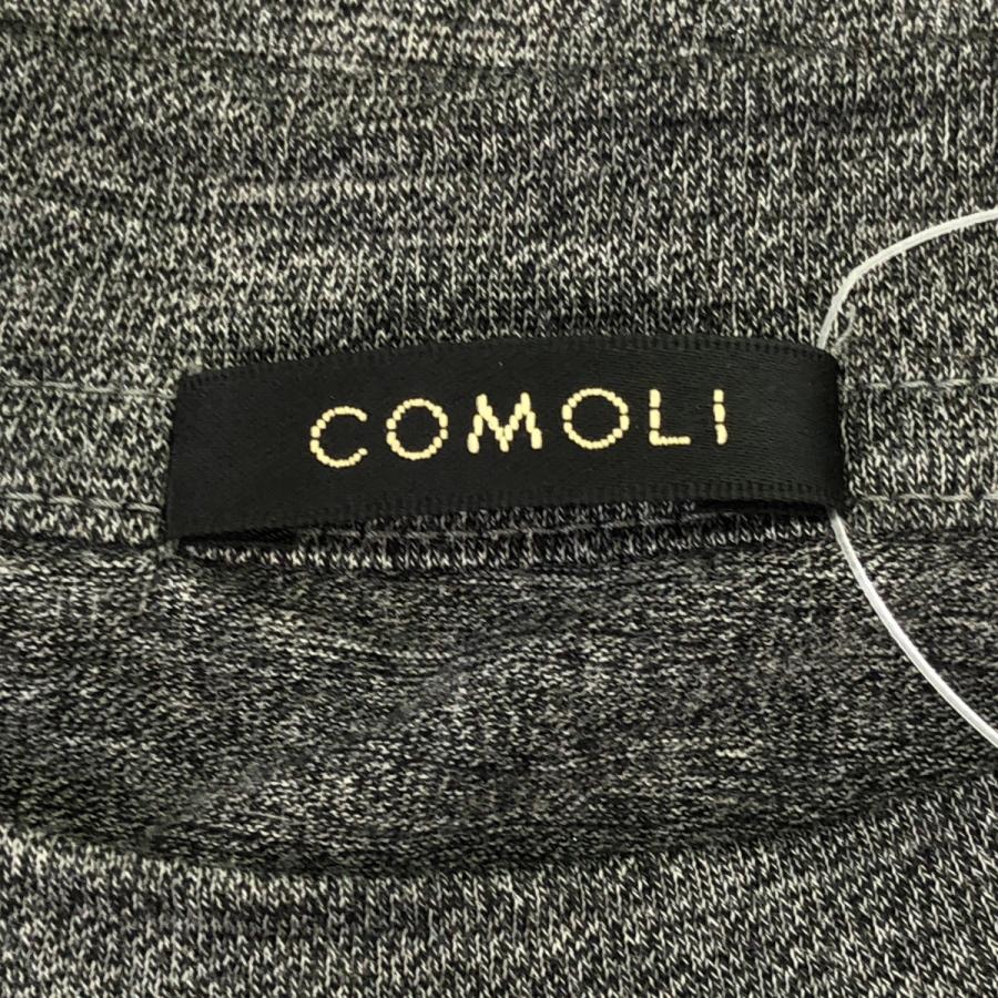 COMOLI コモリ 23SS サマーウール天竺 Tシャツ X01-05023 グレー COMOLI コモリ 23SS サマーウール天竺 Tシャツ X01-05023 グレー