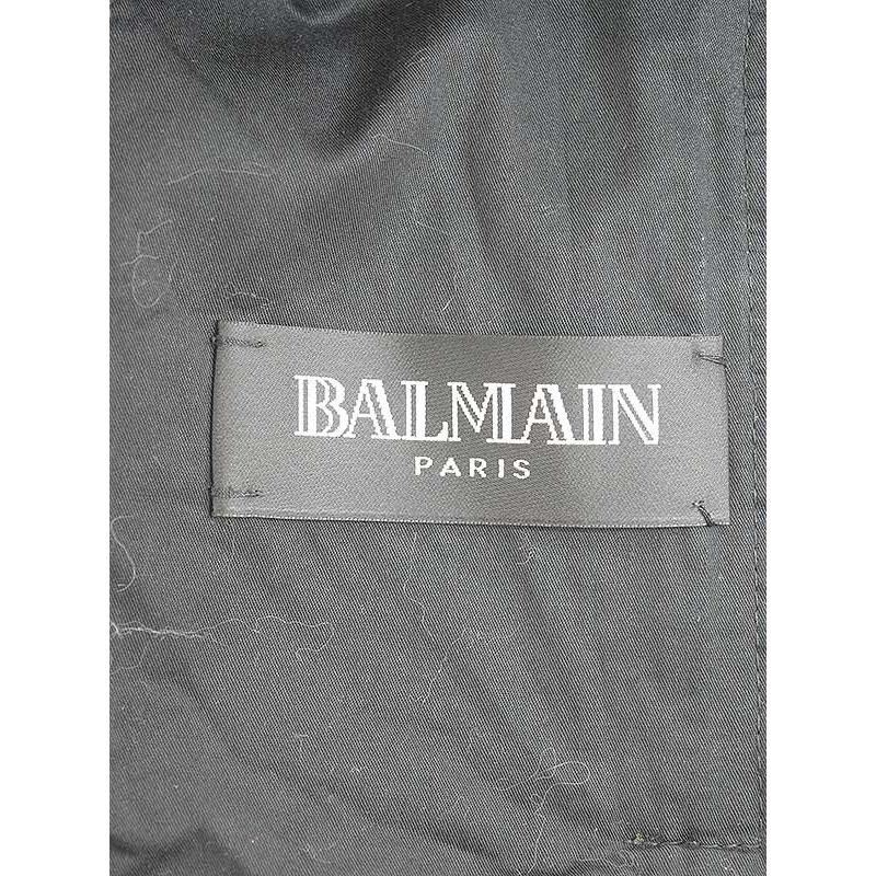 BALMAIN HOMME バルマン オム 11SS レザーサファリジャケット BALMAIN HOMME バルマン オム 11SS レザーサファリジャケット