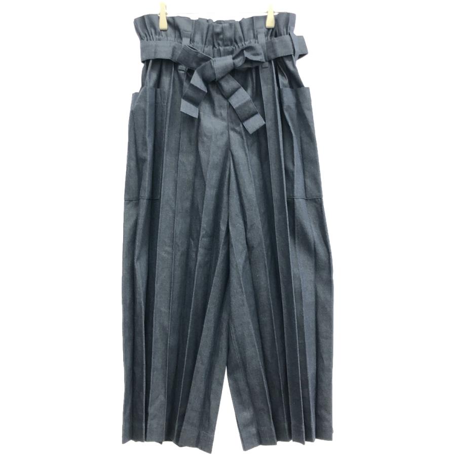 me ISSEY MIYAKE ミーイッセイ ミヤケ 24SS REmeTEX PLEATS DENIM PT