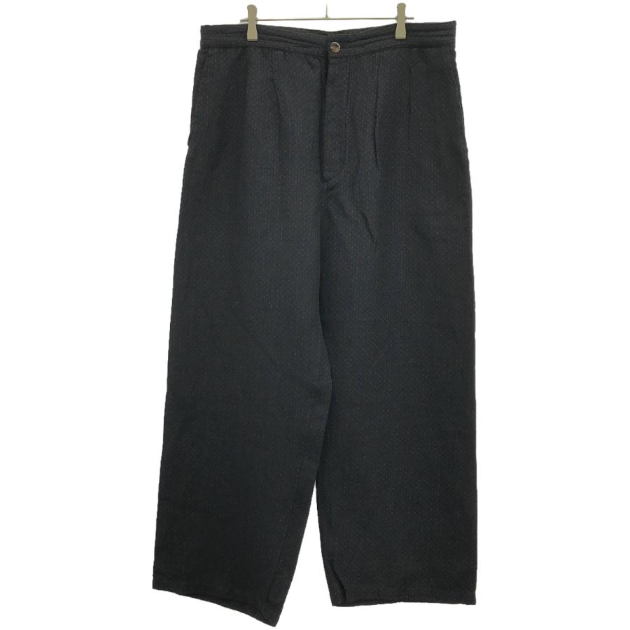 NICENESS ナイスネス 21AW ジャガードストライプイージーパンツ