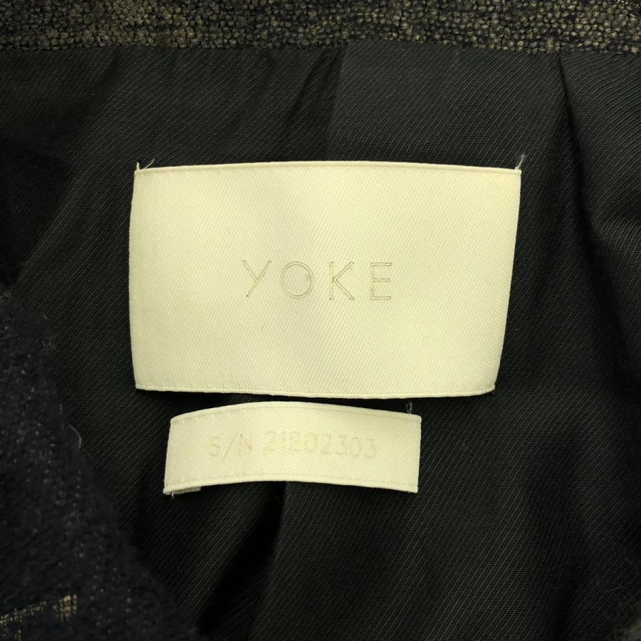 YOAK（ヨーク） YOKE 21AW ROTHKO JQ BAL COLLAR COAT ジャガードバル