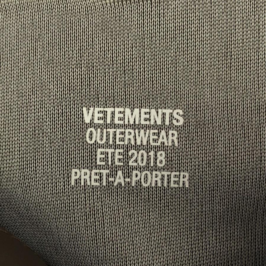 VETEMENTS ヴェトモン 18SS オーバーサイズレインコート VETEMENTS ヴェトモン 18SS オーバーサイズレインコート