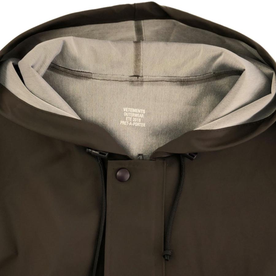 VETEMENTS ヴェトモン 18SS オーバーサイズレインコート VETEMENTS ヴェトモン 18SS オーバーサイズレインコート