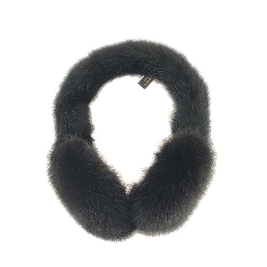 ALEXANDRE DE PARIS ファー 耳あて イヤーマフ ミンクファー？ ALEXANDRE DE PARIS ファー 耳あて イヤーマフ ミンクファー？