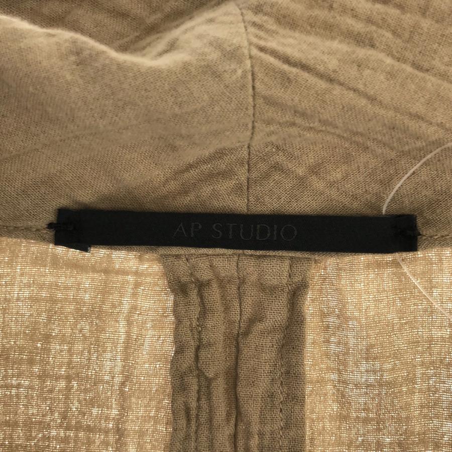 新品☆18SS・AP STUDIO 製品染めガウンコート AP STUDIO エーピーストゥディオ 18SS 製品染めガウンコットンコート