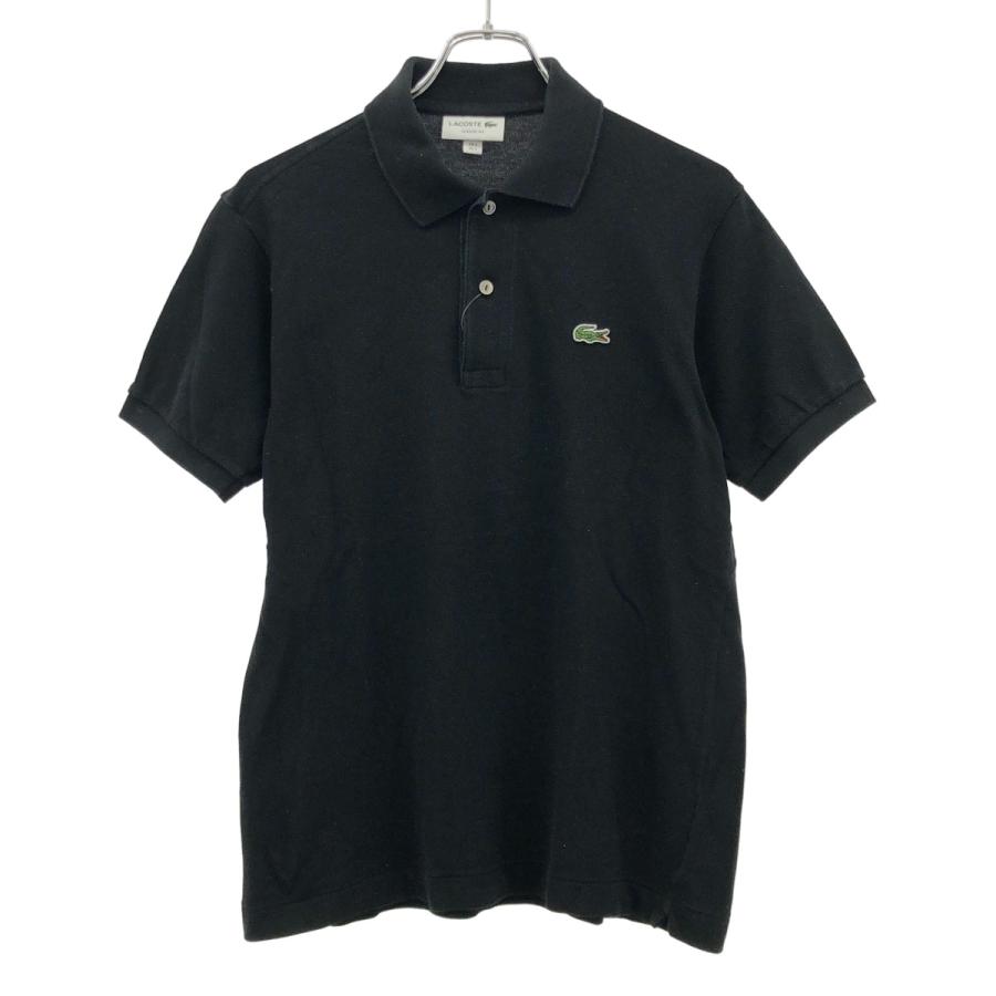 LACOSTE（ラコステ） ショートスリーブポロシャツ L1212AL ブラック S 