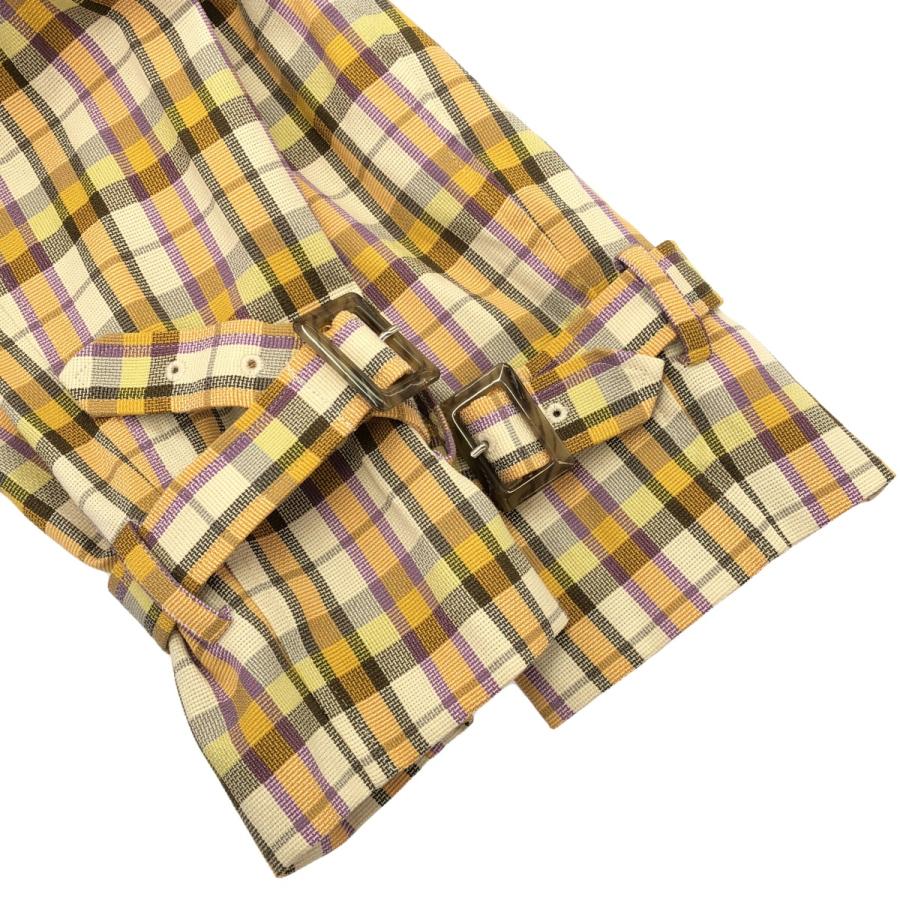 SLOBE IENA（スローブイエナ） チェックトレンチコート ミックス 38