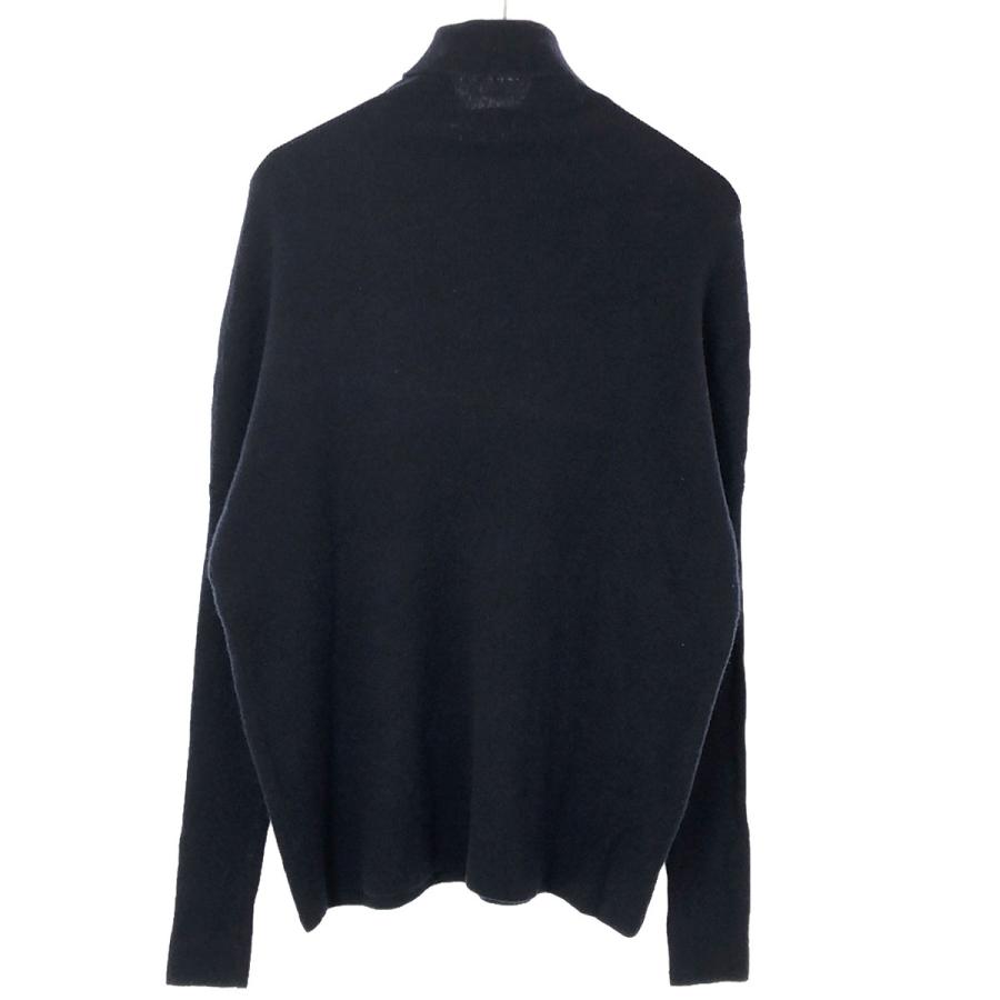 ドゥーズィエムクラス カシミヤ混 タートルネックセーター 黒 M~L 美品 21AW ドゥーズィエムクラスカシミヤ混タートルネックニット