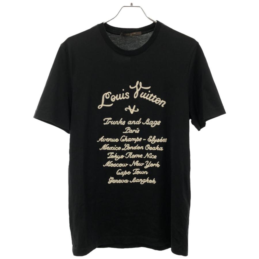 LOUIS VUITTON ルイヴィトン 15SS エンブロイダリーロゴTシャツ 