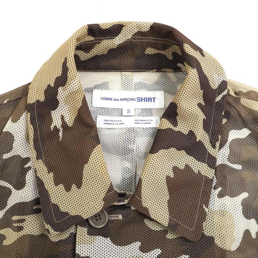 COMME des GARCONS SHIRT コムデギャルソンシャツ カモフラメッシュ