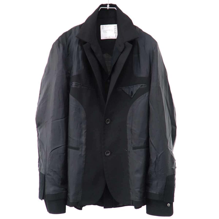 sacai（サカイ） 21AW Suiting Jacket スーチングシャツジャケット 21