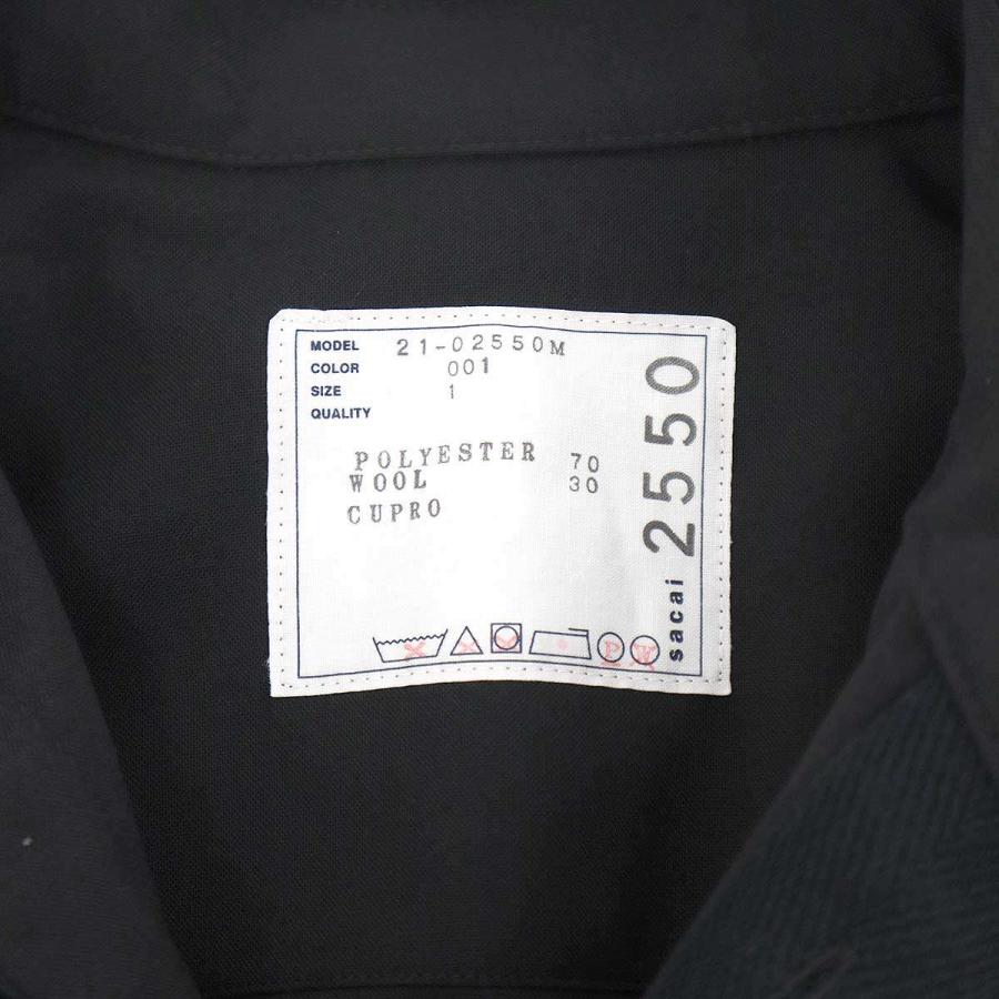 sacai（サカイ） 21AW Suiting Jacket スーチングシャツジャケット 21