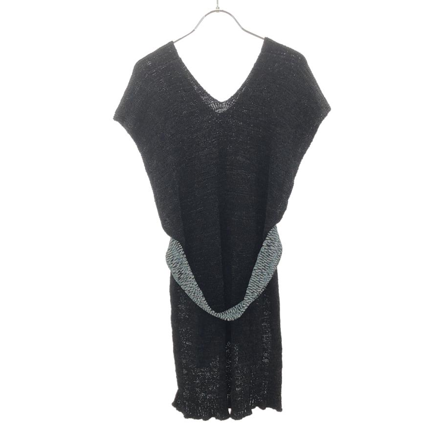 TAN タン 23SS LOOSELY TOPS ルーズリートップス TN23SS013 ブラック F TAN（タン） 23SS LOOSELY TOPS ルーズリートップス TN23SS013