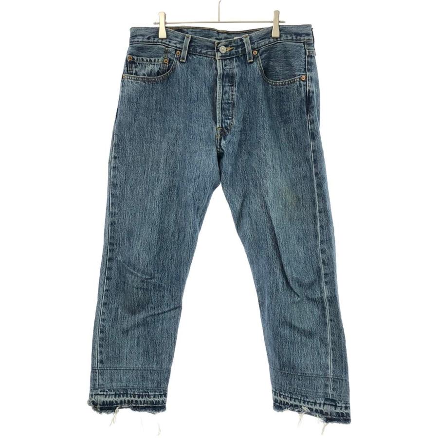 OLD PARK オールドパーク 501 カットオフリメイクデニムパンツ