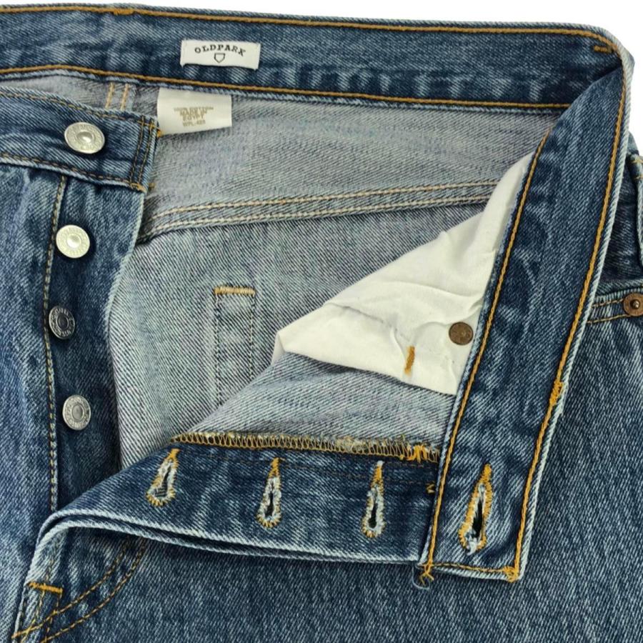 OLD PARK オールドパーク 501 カットオフリメイクデニムパンツ 