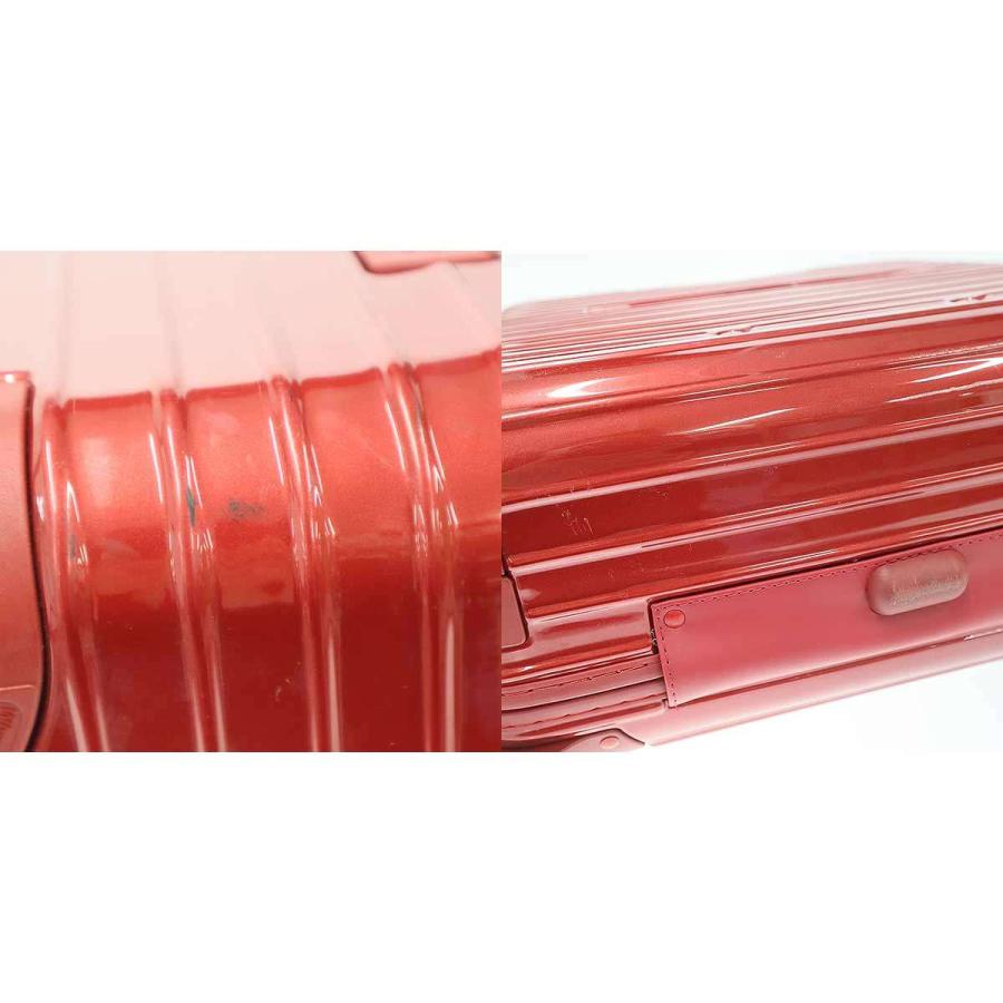 廃盤RIMOWAサルサデラックスビジネストロリー25L赤853.40 RIMOWA（リモワ） SALSA DELUXE BUSINESS TROLLEY サルサ ビジネス