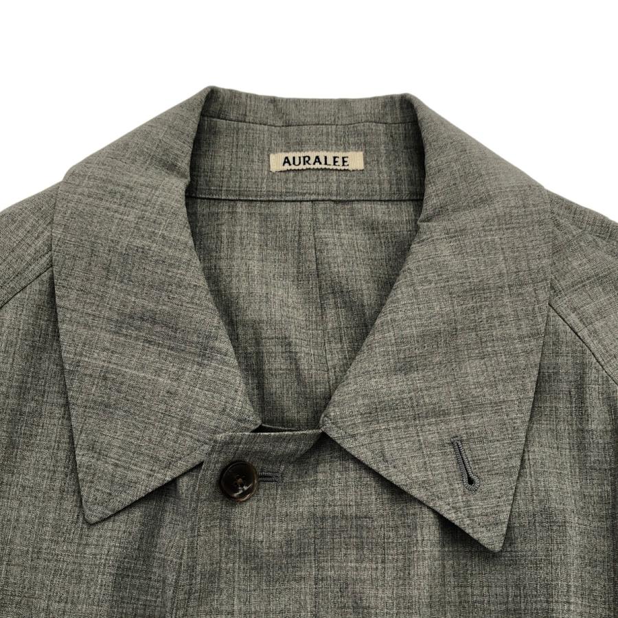 AURALEE（オーラリー） 23SS SUPER FINE TROPICAL WOOL SOUTIEN COLLAR