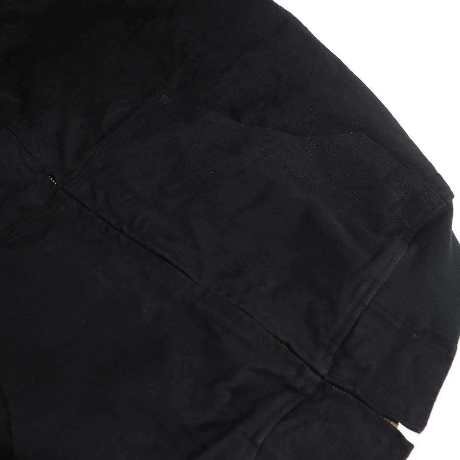 COMOLI（コモリ） 25AW ブラックデニム ジップパーカー C03-01003