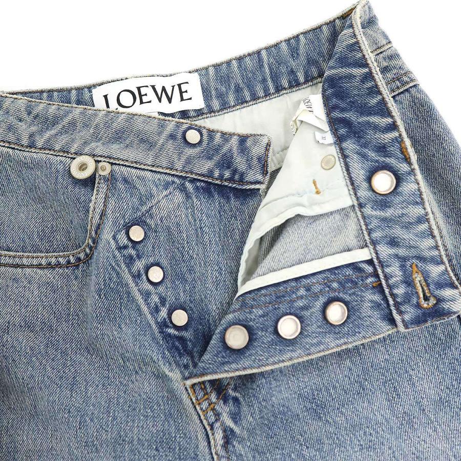 LOEWE ロエベ ロールアップデニムパンツ S359Y11XC4 インディゴ 32 IT3JG97AV0KU_3