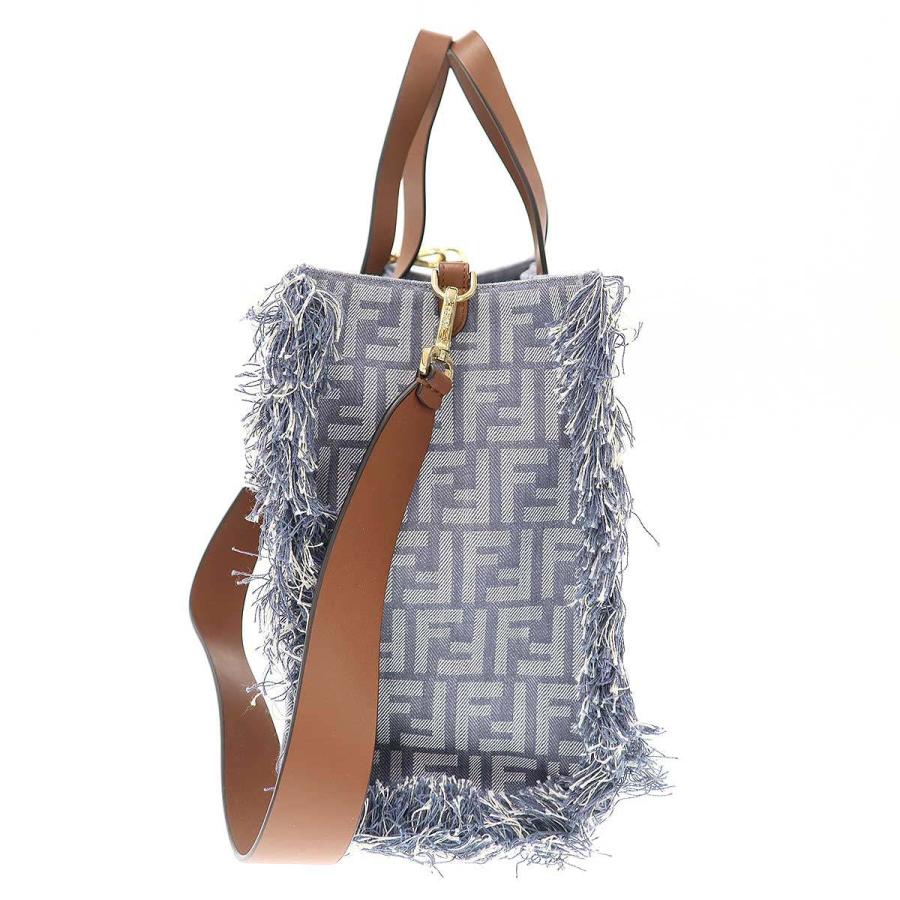 FENDI トートバッグ　デニム生地 楽天市場】フェンディ FENDI トートバッグ 2WAY ブルー メンズ 7va591