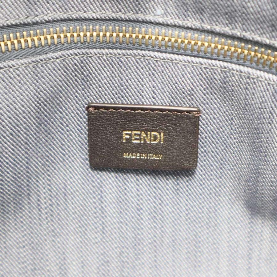 FENDI（フェンディ） Denim Effect FF Jacquard Bag デニムジャガード