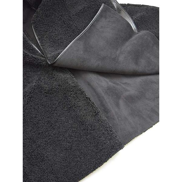 INSCRIRE アンスクリア 18AW パイピングフェイクムートンコート 