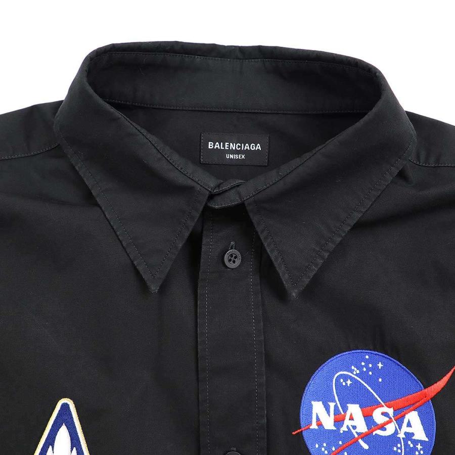 BALENCIAGA バレンシアガ 21AW NASA Over Shirt マルチワッペン BALENCIAGA バレンシアガ 21AW NASA Over Shirt マルチワッペン