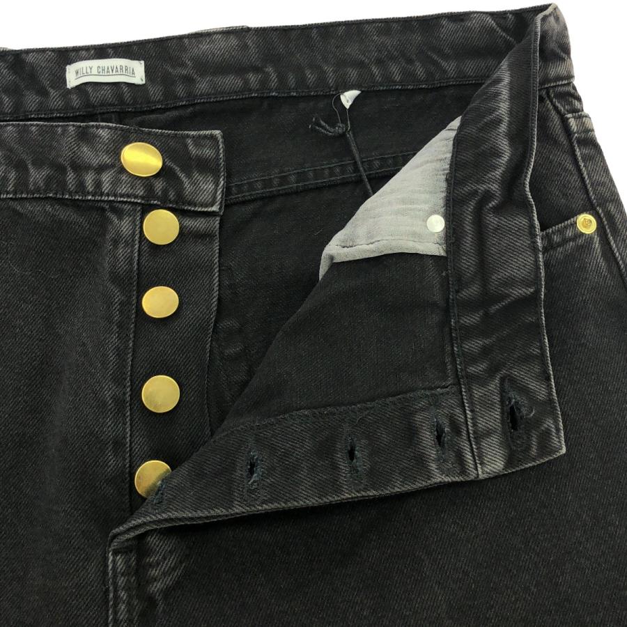 WILLY CHAVARRIA（ウィリーチャバリア） センターラインワイドデニム