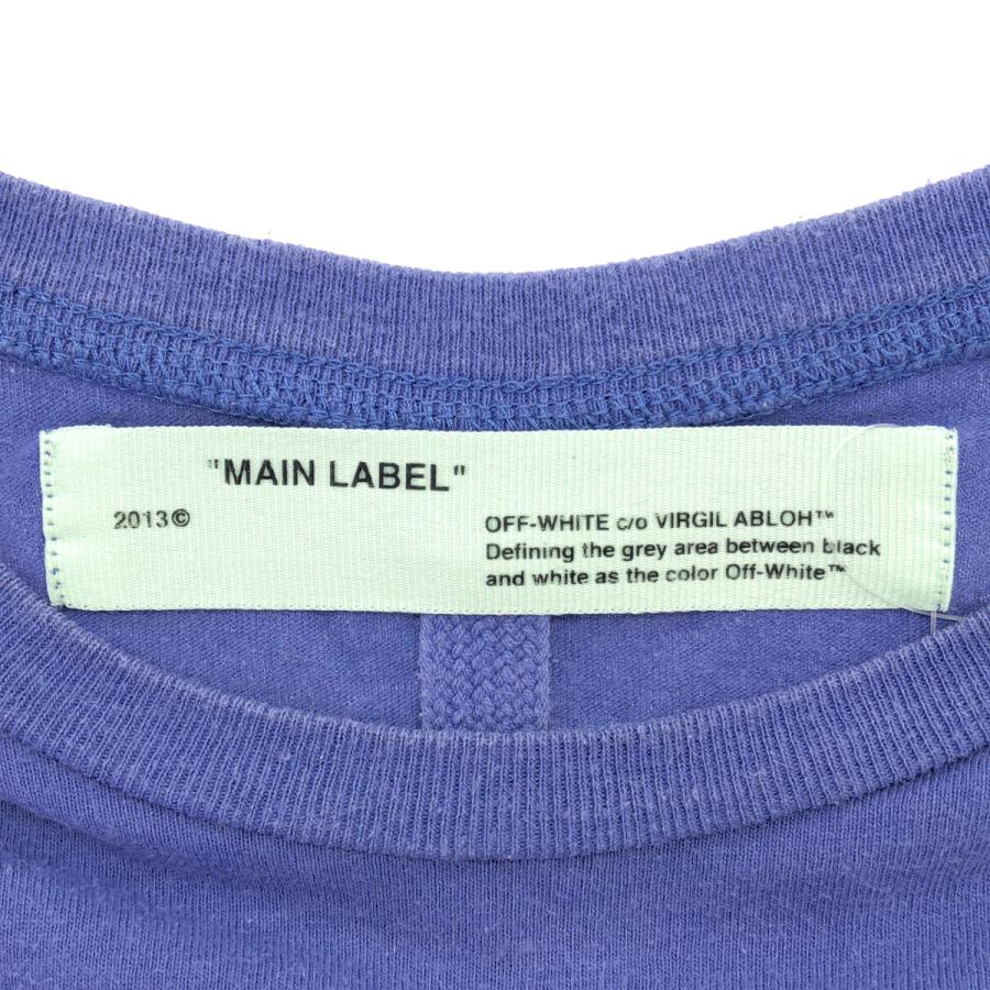 OFF-WHITE オフホワイト 19SS バイカラープリント ロングスリーブT