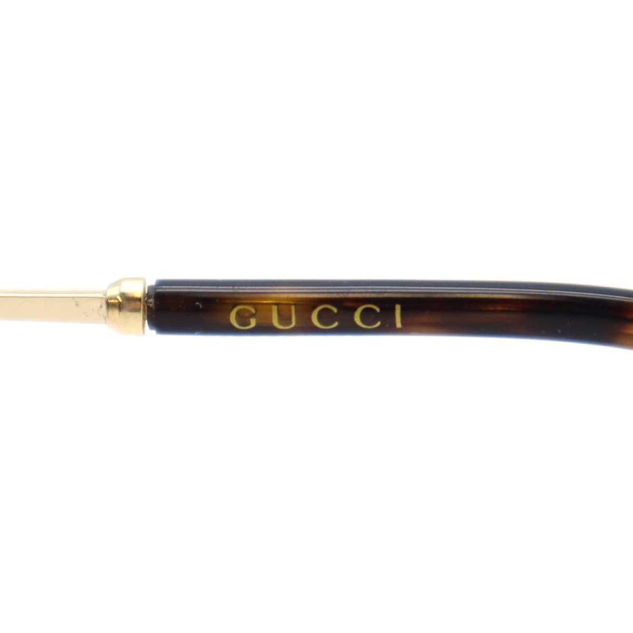 GUCCI グッチ サングラス アイウェア GG0206SK ゴールド 58□17-150 GUCCI（グッチ） サングラス アイウェア GG0206SK ゴールド 58□17-150