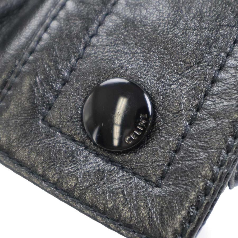 CELINE セリーヌ ラムスキン ポールブルゾン レザージャケット CELINE セリーヌ ラムスキン ポールブルゾン レザージャケット