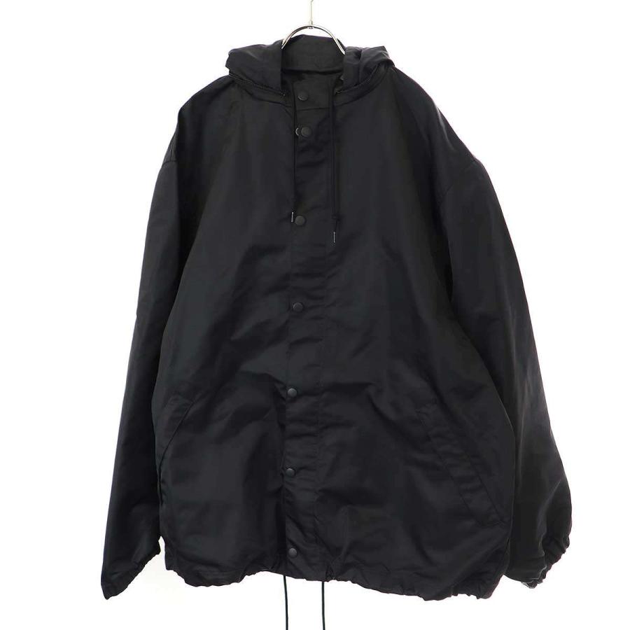 BALENCIAGA バレンシアガ Tape Logo Long Windbreaker テープ