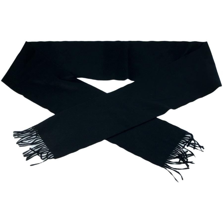 AURALEE　カシミヤスカーフ AURALEE｜ (BABY CASHMERE LONG STOLE TOP BLACK (A24AM12BC (AURALEE