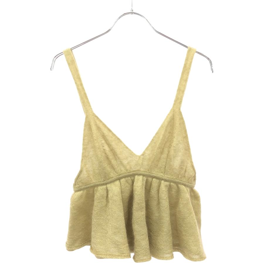 UNFIL（アンフィル） 24AW extrakid mohair & silk camisole top