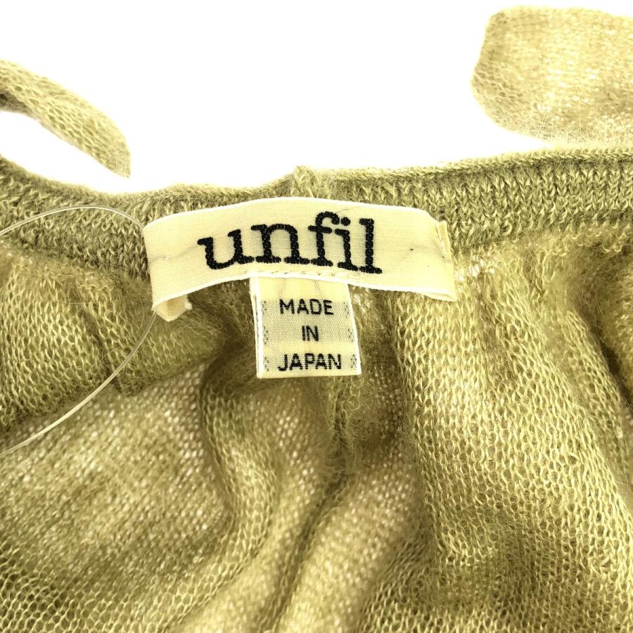 UNFIL（アンフィル） 24AW extrakid mohair & silk camisole top